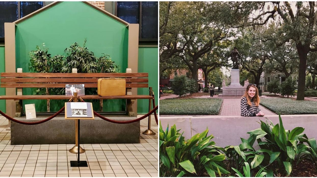 Forrest Gump Bench At Savannah History Museum Is Just A Few Hours Trip From Florida Narcity Forrest Gump Bench At Savannah History Museum Is Just A Few Hours Trip From Florida Narcity