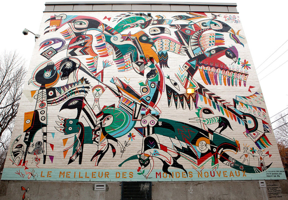 13 murales de Montréal à découvrir dans chaque quartier de la ville Narcity