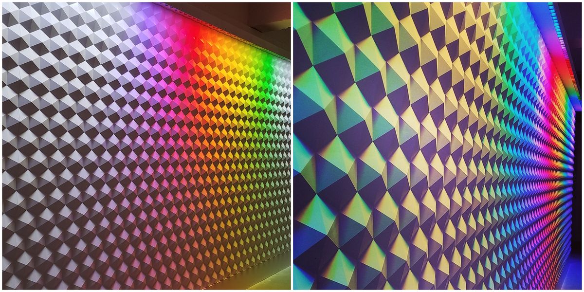 Art In Nashville Includes 3D Rainbow Optical Illusion Narcity
