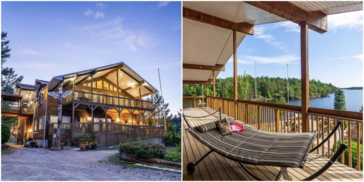 Ontario Cottage For Sale Has 6 Cabins So You Can Invite All You Friends Narcity Ontario Cottage For Sale Has 6 Cabins So You Can Invite All You Friends Narcity