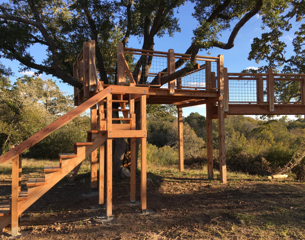 A Treehouse Builder In Texas Will Build You Your Very Own Sky House