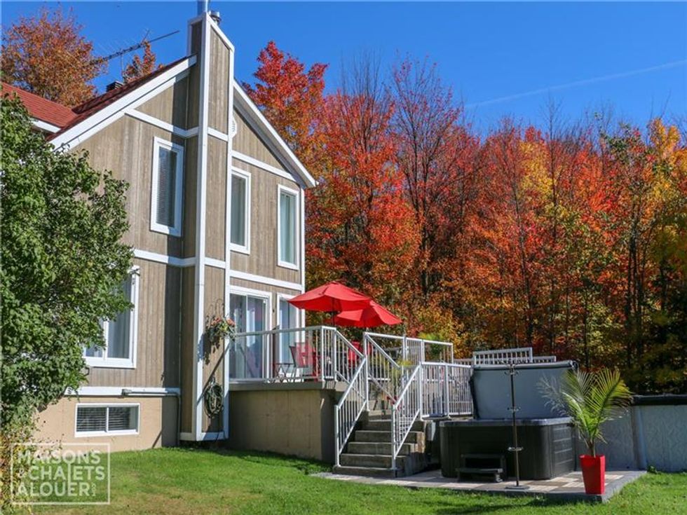 13 chalets à louer en gang cet automne près de Montréal Narcity