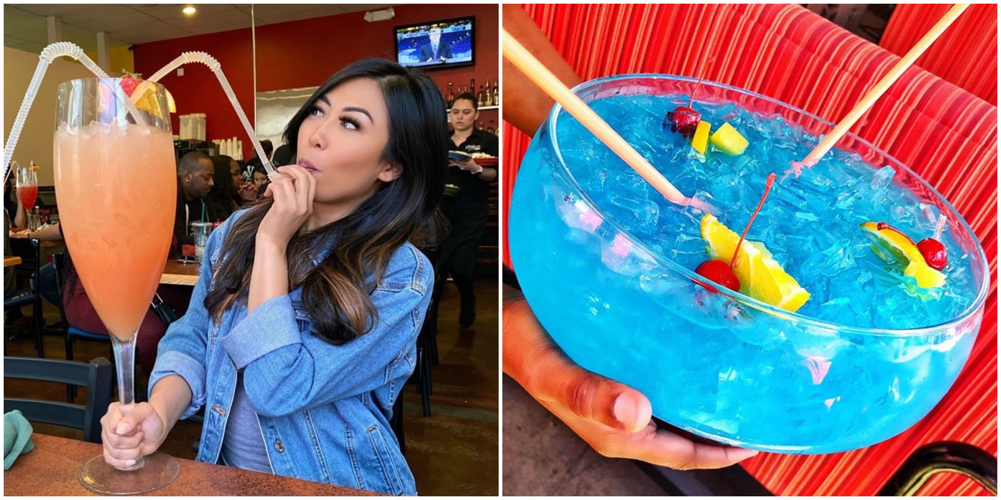 7 Giant Drinks In Las Vegas That Are Totally Worth The Splurge Narcity
