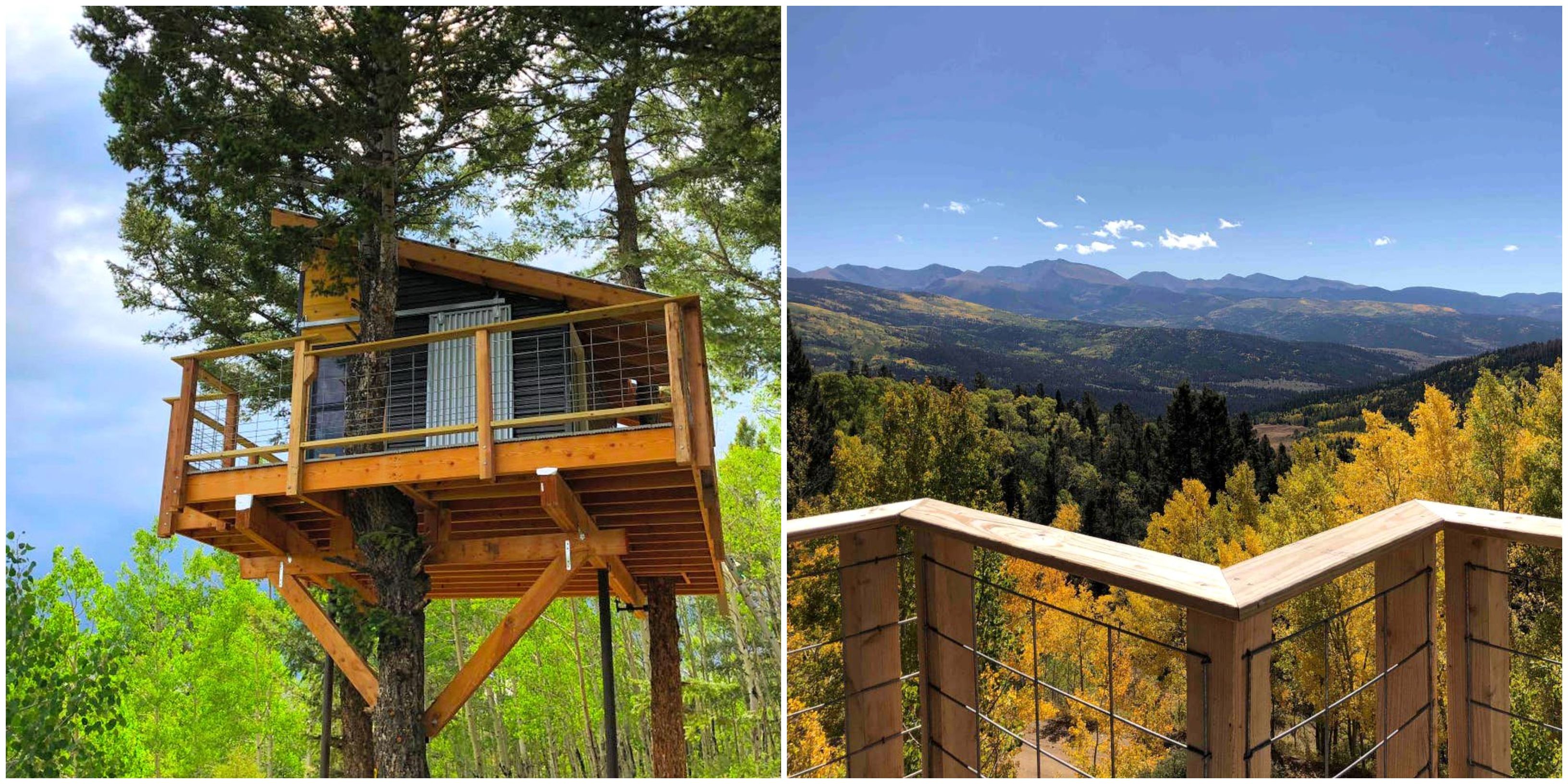 Treehouse Rental In Colorado Has Epic Mountain Views For A Retreat In