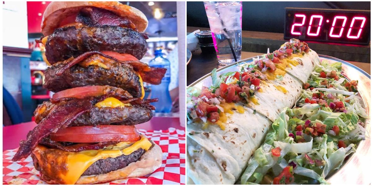 Giant Food Challenges In Las Vegas That Will Make You Reach For