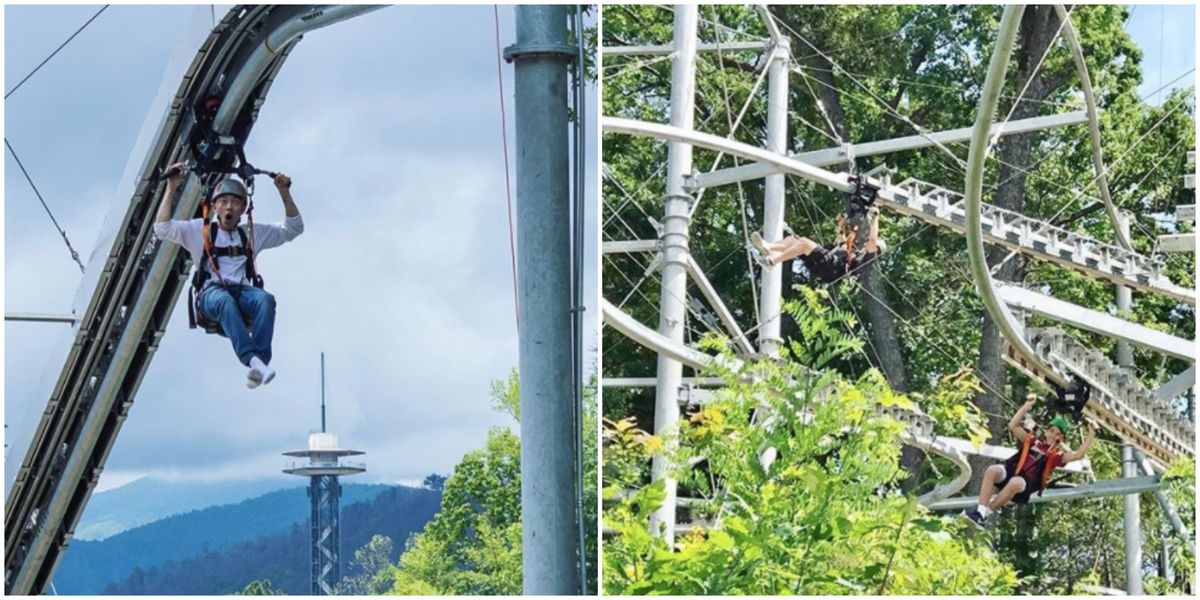 Mountain Coaster In Gatlinburg Gives Thrilling Ride And Scenic Views Of