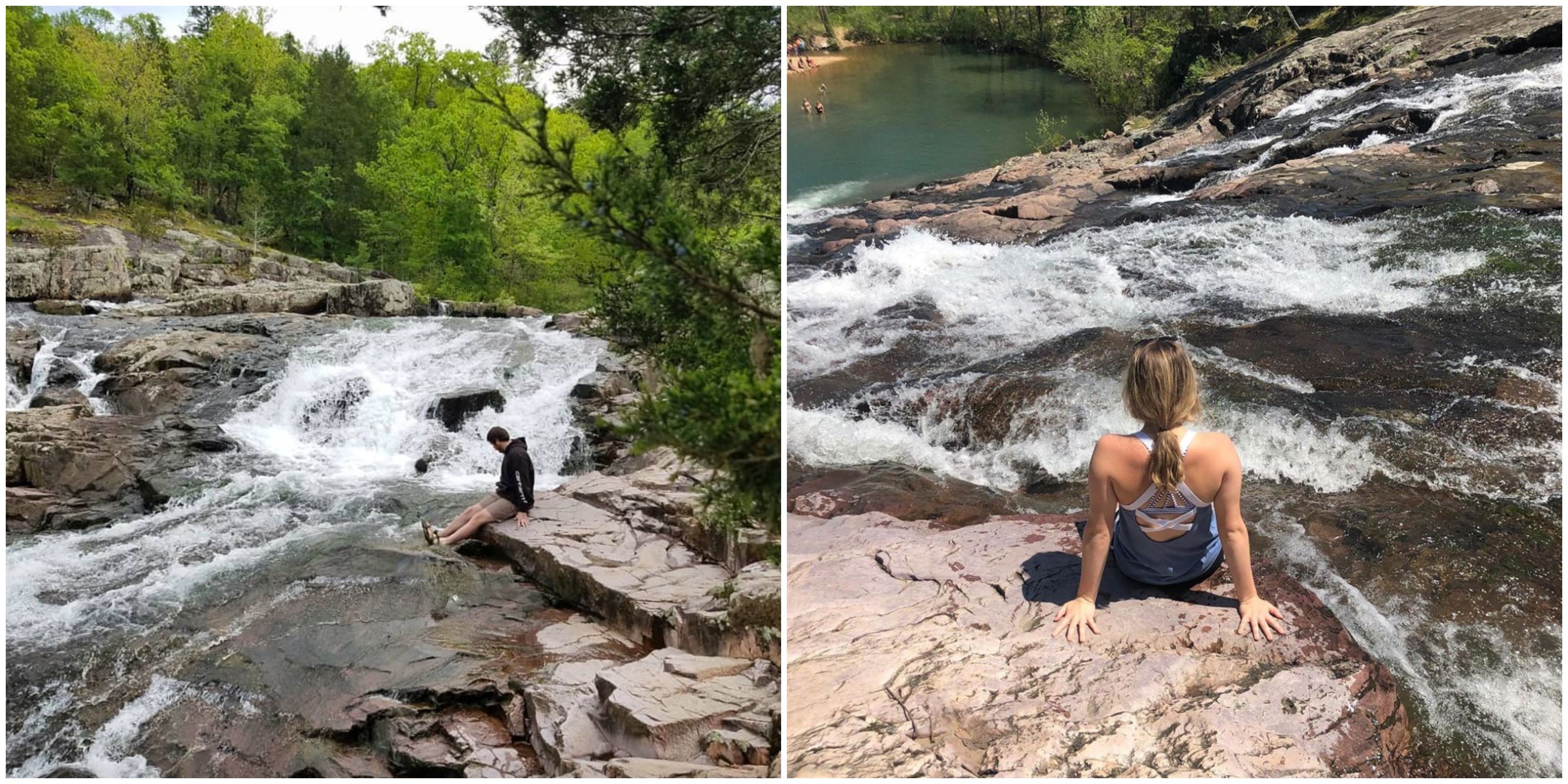Rocky Falls In Winona Missouri Is Home To Incredible Waterfalls Narcity