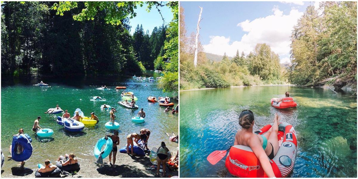 River Tubing In BC Is Epic & This Summer The Best Spot Just Announced Its Opening Date Narcity