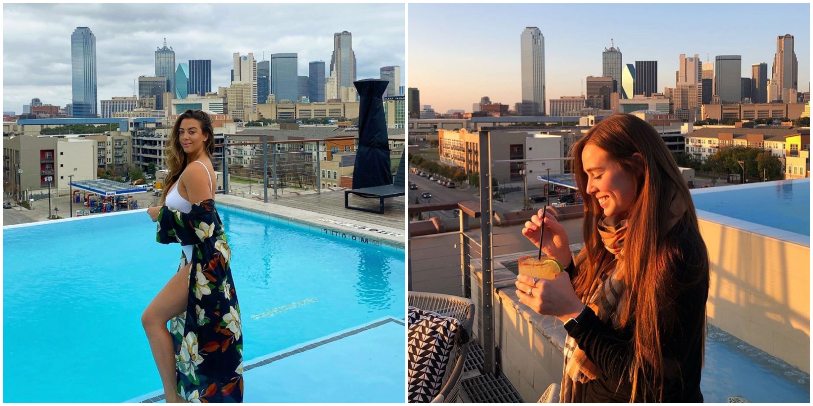 CANVAS Dallas' Rooftop Bar & Pool Makes The Perfect Summer Day Narcity