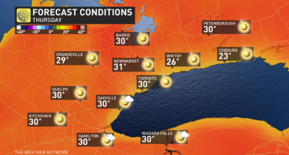 Ontario's Weather Forecast Is Sizzling This Week With Temps Reaching
