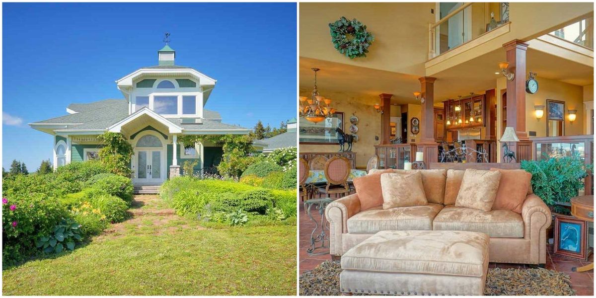 PEI House For Sale Is A Luxurious Mansion Tucked Away In Green Gables (PHOTOS) Narcity