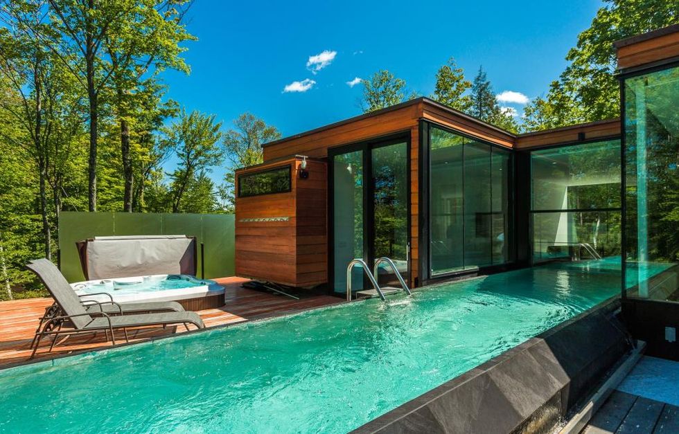 Cette maison à vendre à Magog tellement luxueuse qu'elle a deux