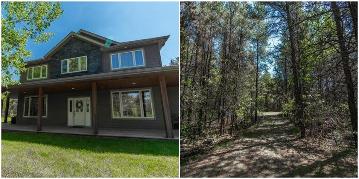 Manitoba House For Sale Is Hidden In A Forest & Has Its Own Nature