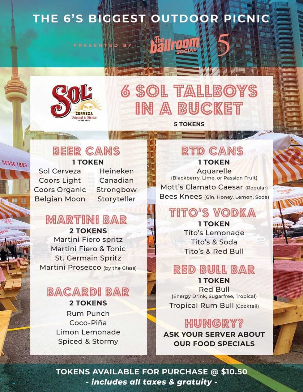 Toronto's Largest Outdoor Picnic Just Popped Up In A Downtown Parking