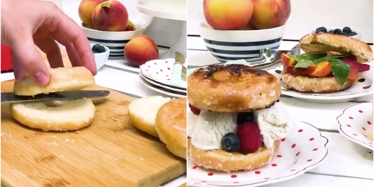 'Grilled Donut Ice Cream Sandwiches' Recipe Was Shared By 'Grilled Donut Ice Cream Sandwiches' Recipe Was Shared By