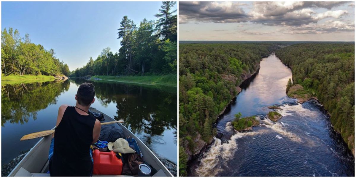 French River Provincial Park In Ontario Has A Historic Waterway To