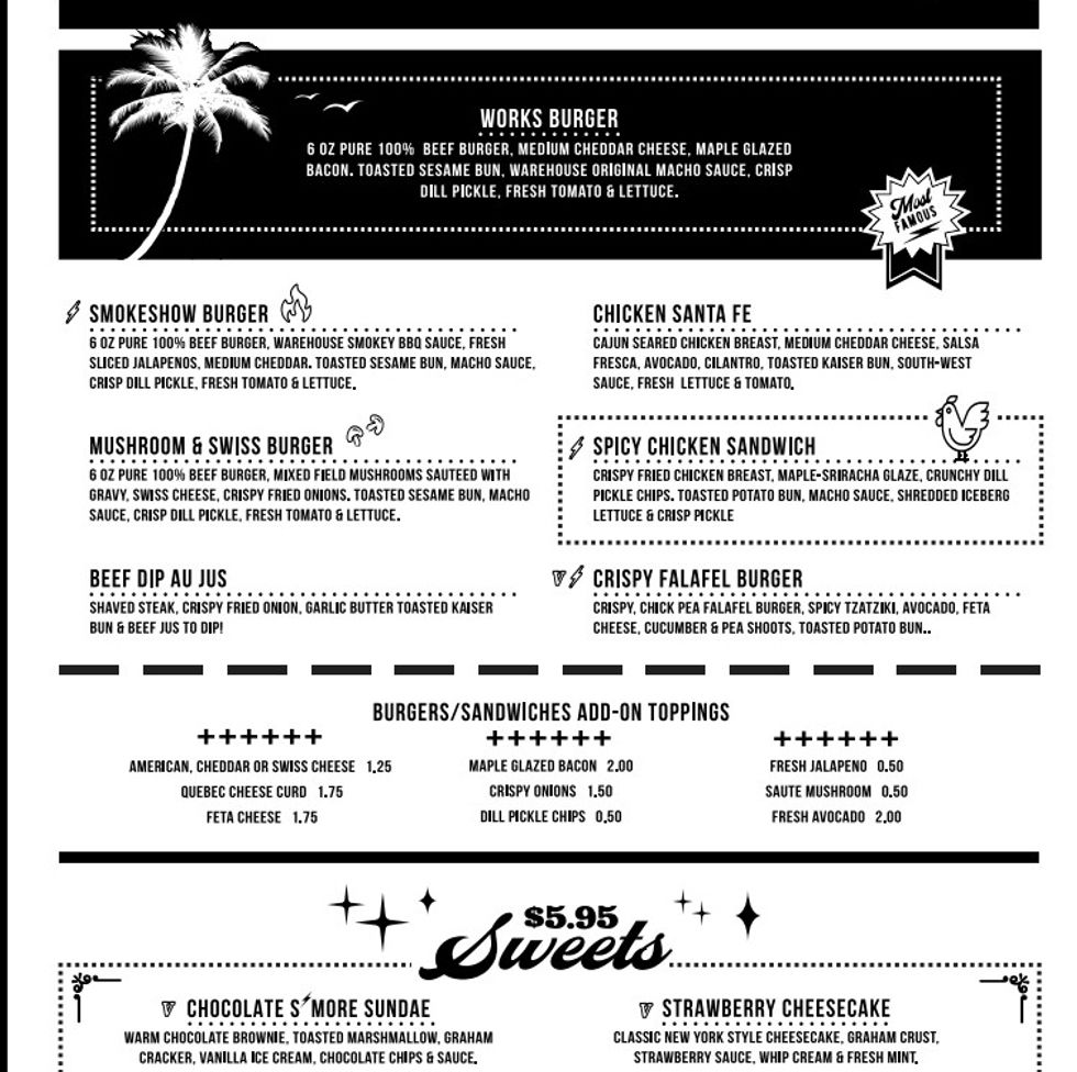 El Furniture Warehouse In Calgary Has A Brand New 8 Menu & It's