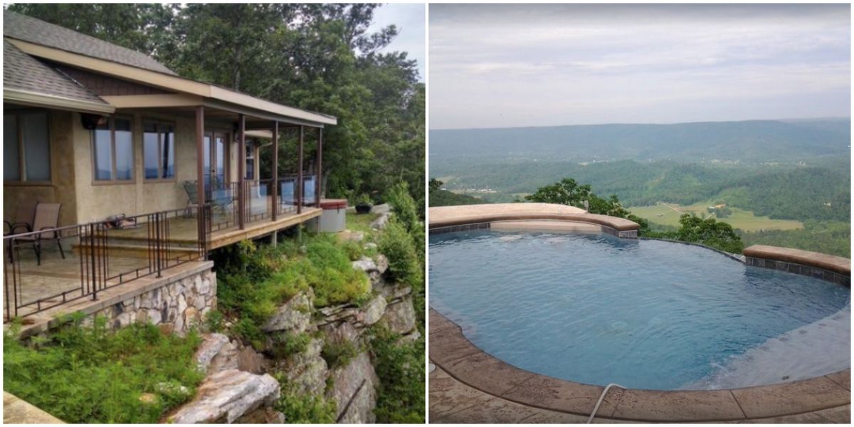 Cabin Rental In North Is Affordable And Has Incredible Views From Infinity Pool Narcity