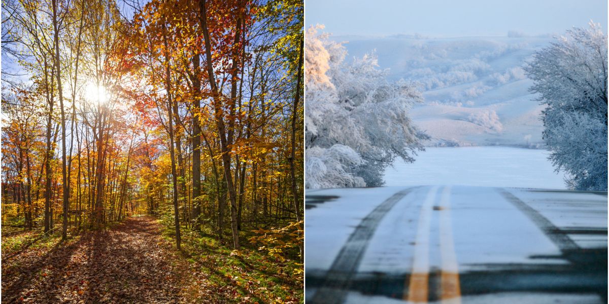 Fall In Canada Is All Over The Place With A 35 C Difference Between The