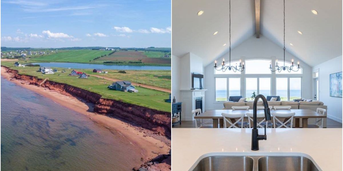 House For Sale In PEI Has A Huge Beach In The Yard & Is Cheaper Than A