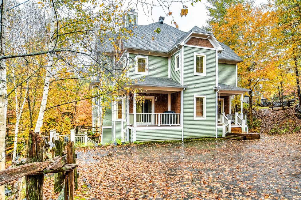 Mont Tremblant House For Sale Shows Off Fall Colours & Costs The Same
