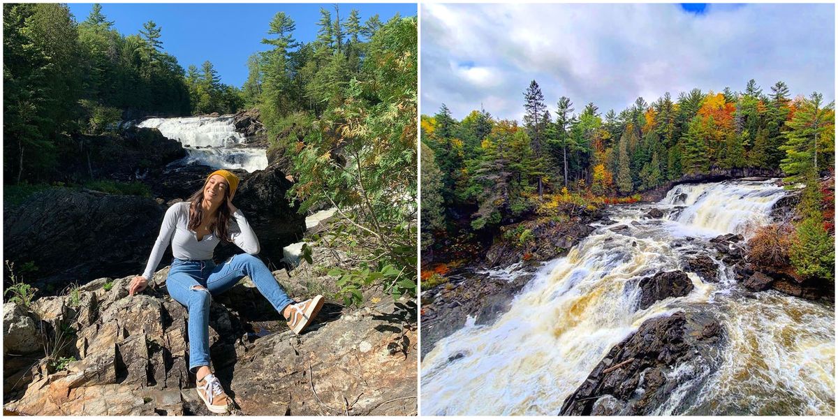 Plaisance Falls Near Ottawa Is An Easy 1km Hike Away This Fall Narcity