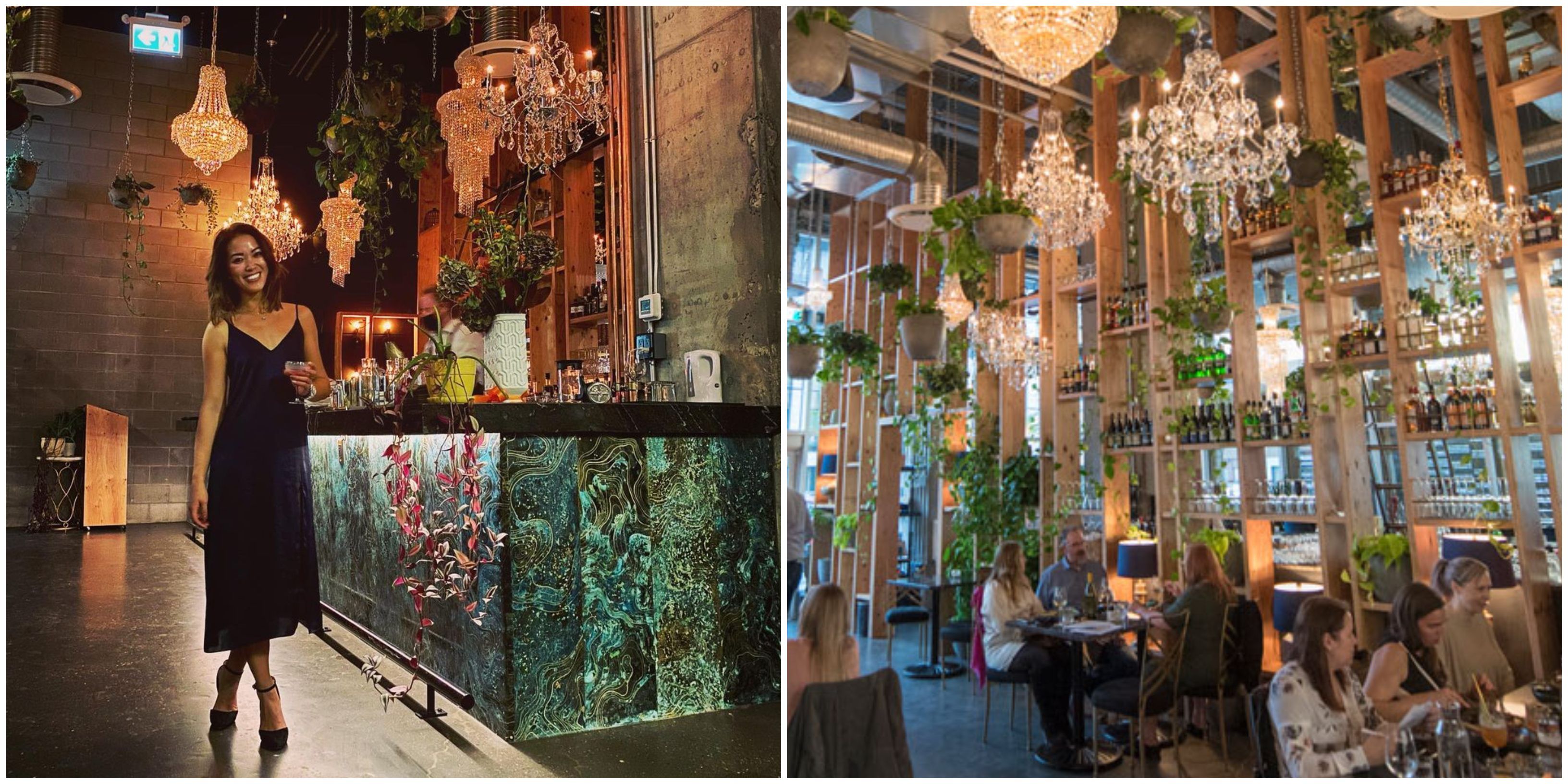 New Restaurant In Calgary Is An Enchanted Garden Dripping With Diamonds Narcity