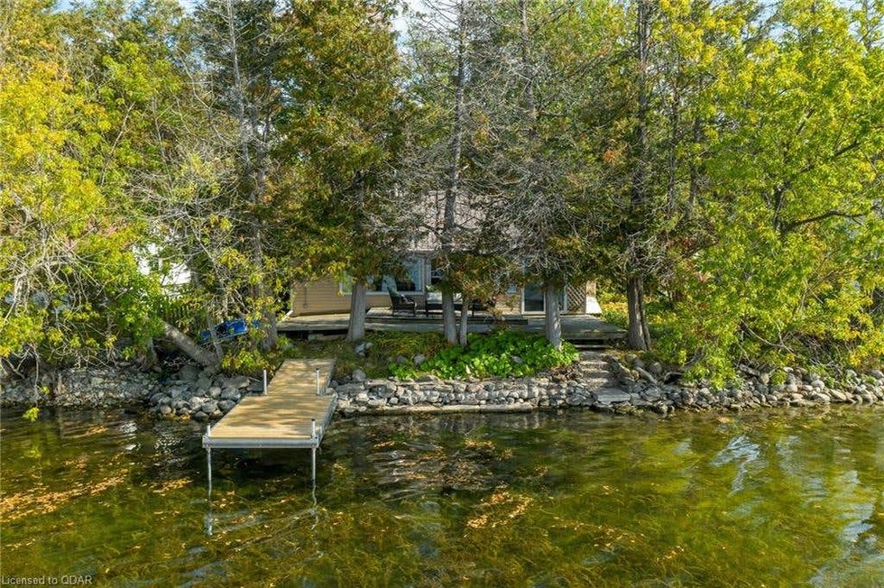 House For Sale In Ontario Is A Peaceful Waterfront Escape For Under