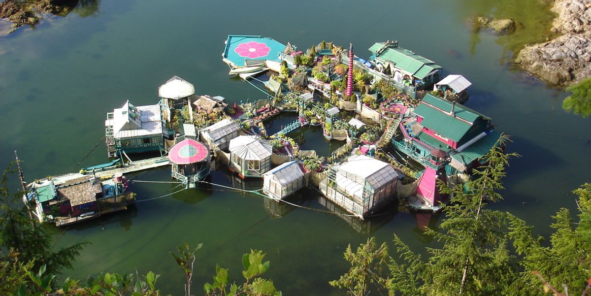 You Can Visit This Insane ManMade Floating Island Home In BC Narcity