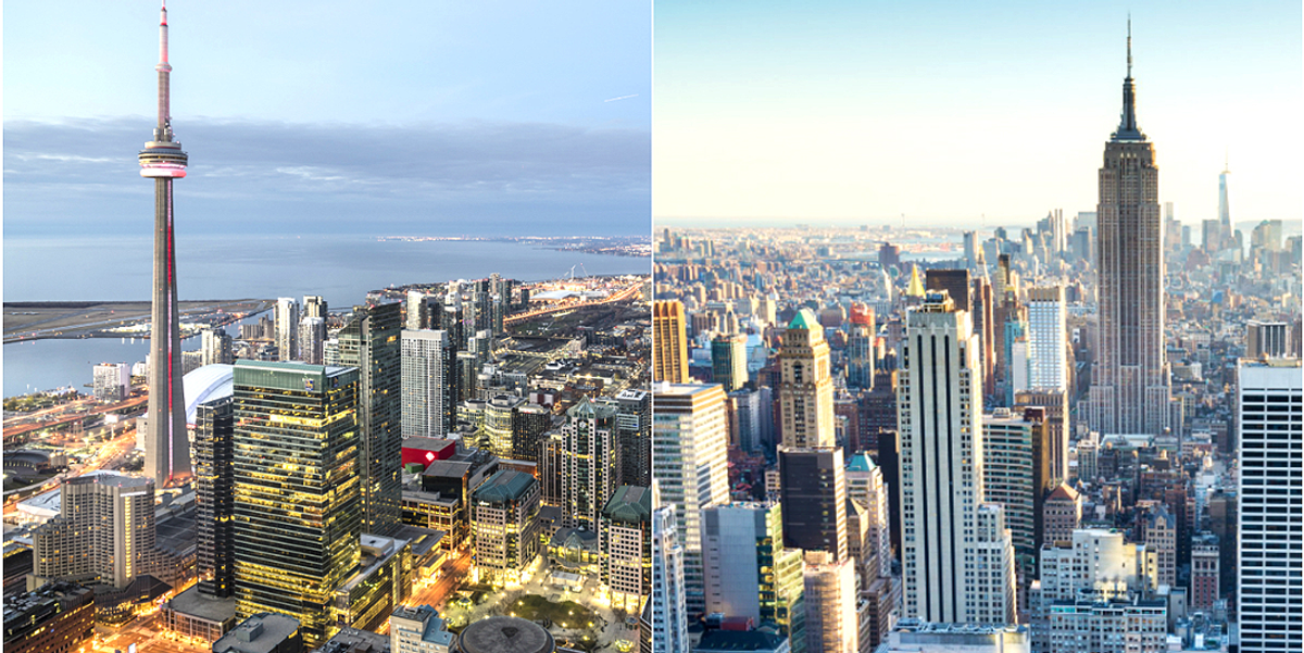 This Is What It Costs To Live In Toronto Vs. New York City Narcity