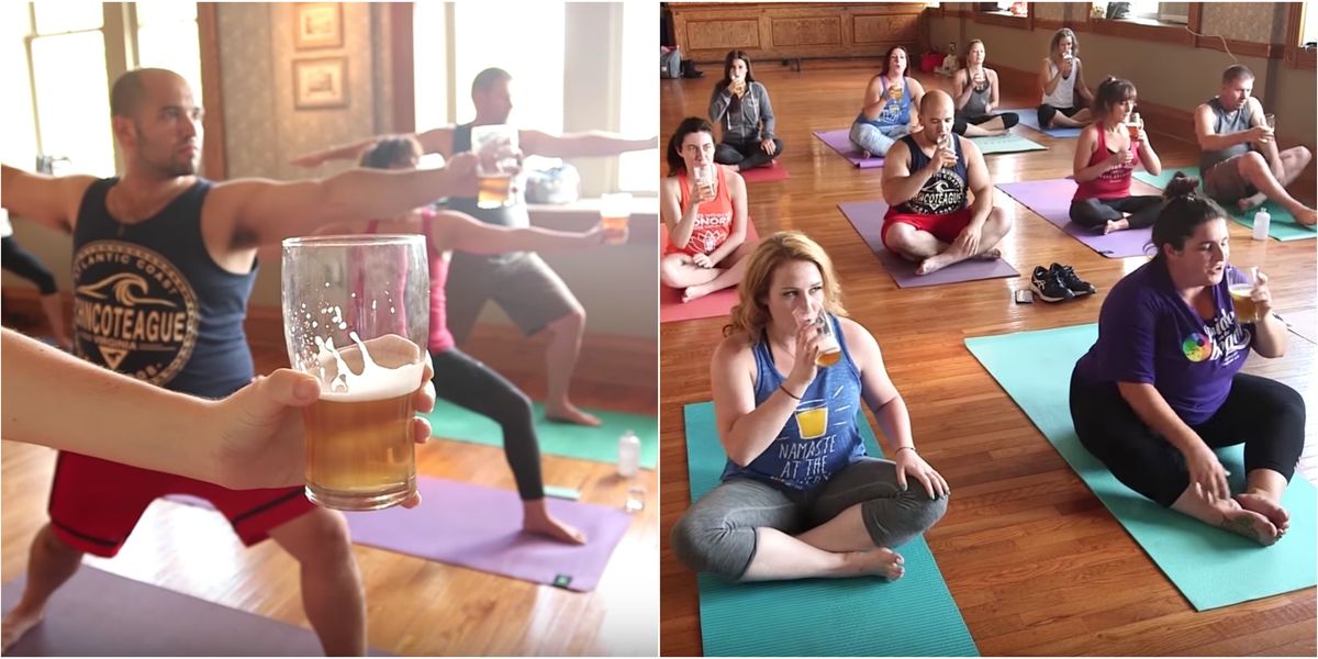 You Can Do Beer Yoga At This Calgary Brewery And It's Definitely Your