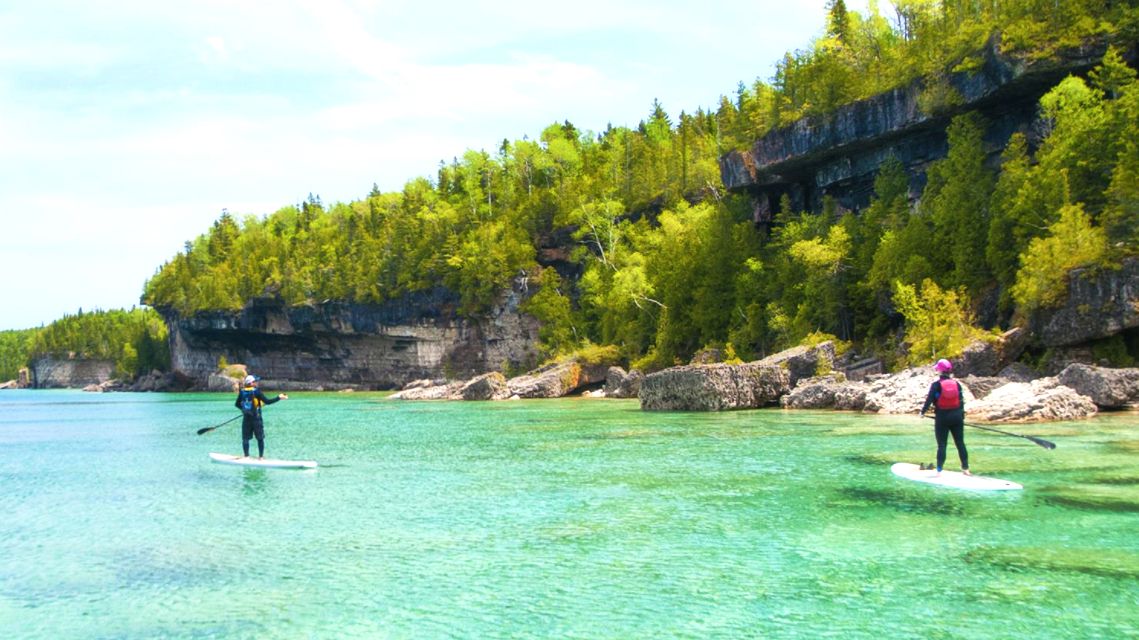 You Can Explore Ontario's Bruce Peninsula Entirely By StandUp