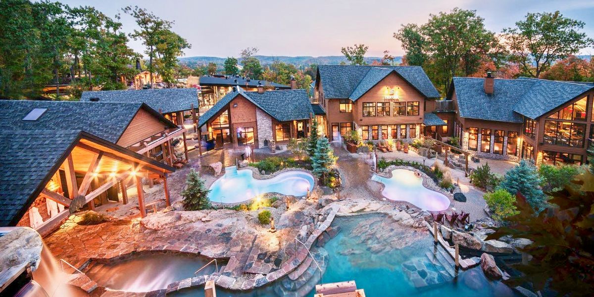 You Have To Unwind At Canada’s Largest Outdoor Spa Near Ontario This