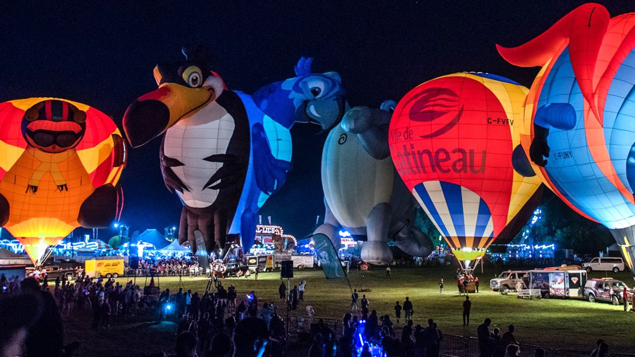 Canada's Largest Hot Air Balloon Festival Is Happening Near Ottawa This
