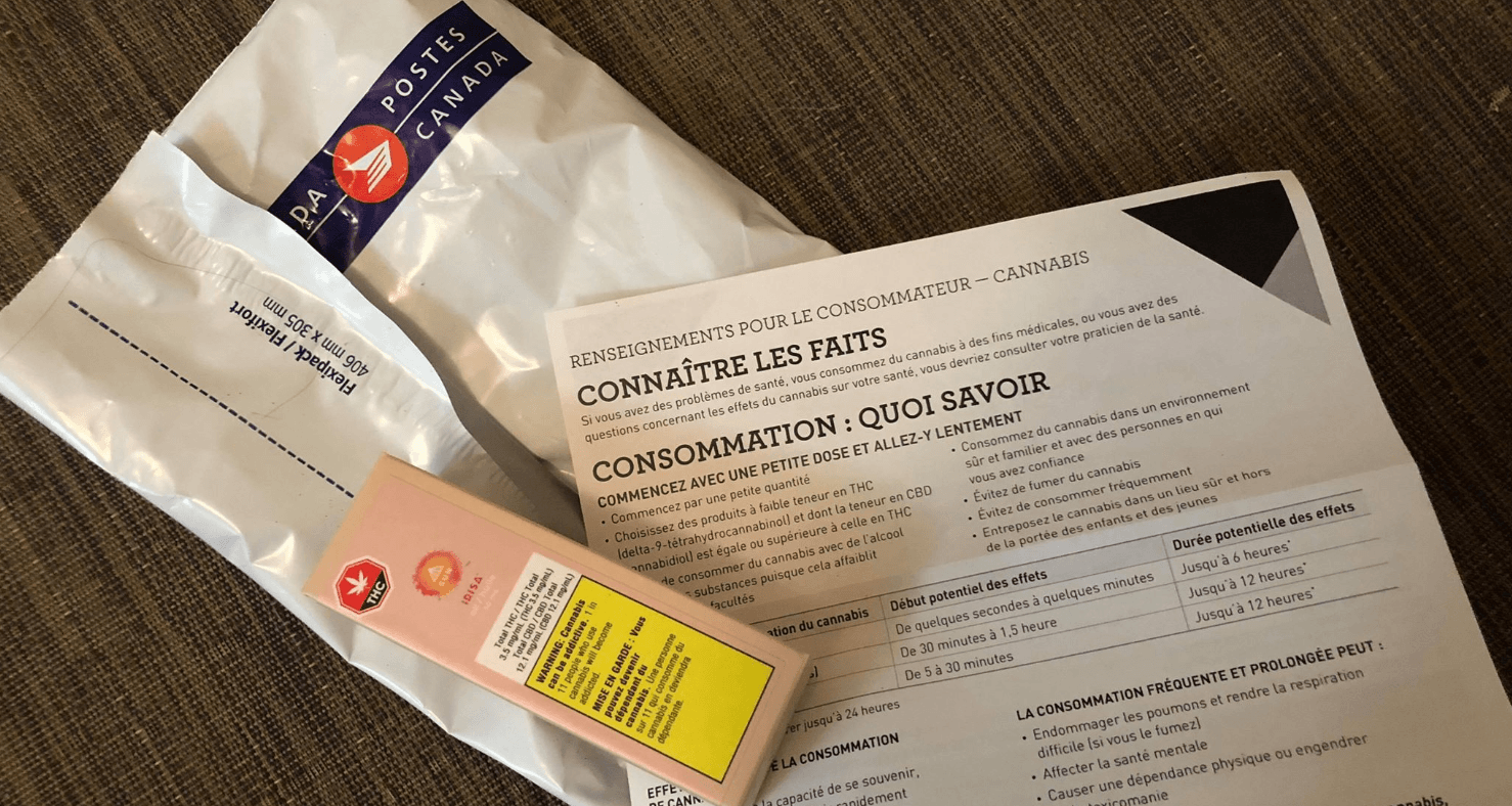 On A Recu Notre Cannabis De La Sqdc Et Postes Canada Ne Demande Pas De Piece D Identite Narcity