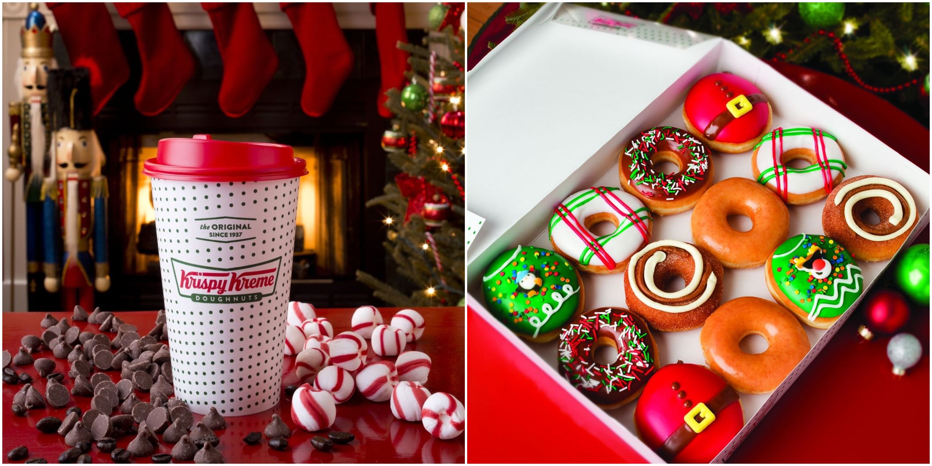 Krispy Kreme Canada Launched 5 New Holiday Donuts For Christmas Narcity