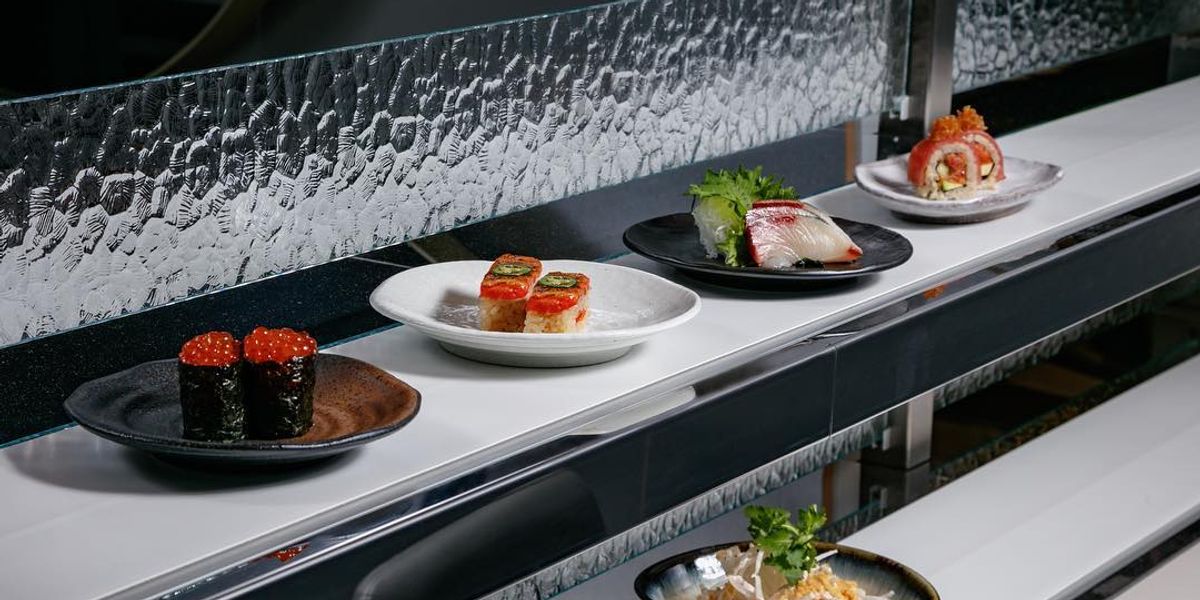 This AllNew Conveyor Belt Sushi Spot Just Opened Up In Toronto Narcity