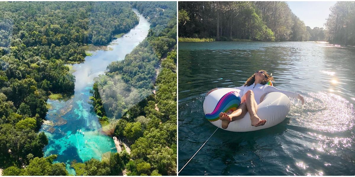 You Can Float For Hours Down This Natural Lazy River In Florida Narcity