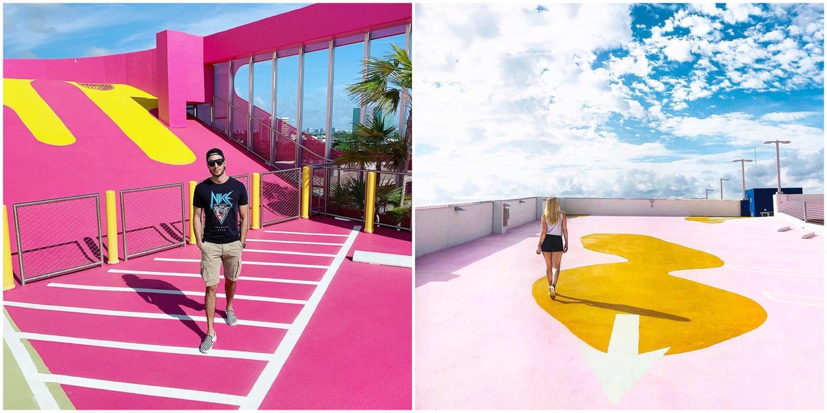 This Colorful Parking Garage In Miami Is The Coolest Place For Epic Photo Shoots Narcity