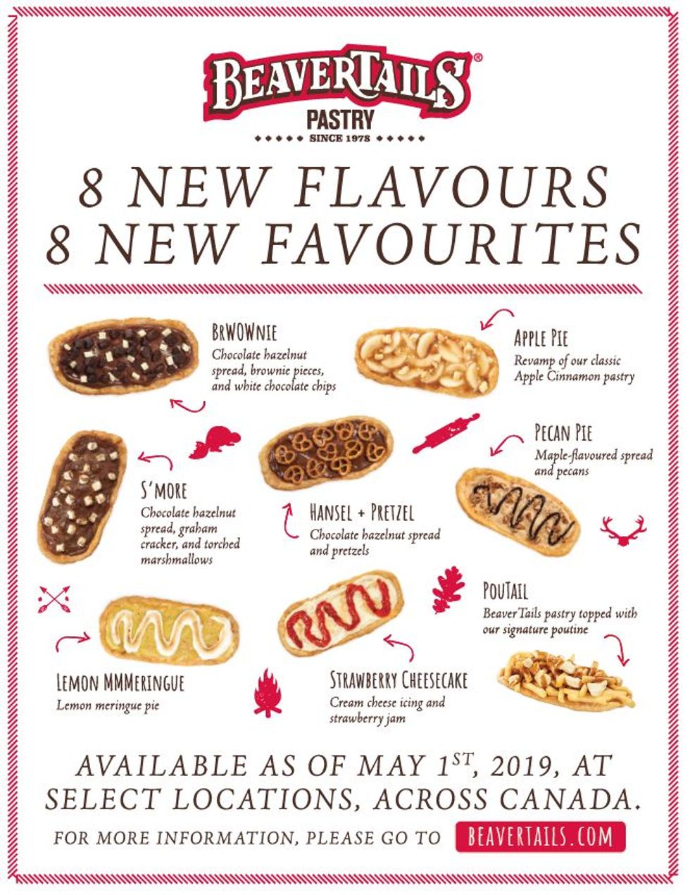 Beavertails 8 New Flavours Releasing Across Canada And They Look Crazy