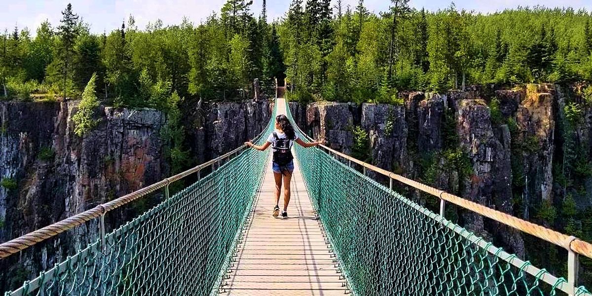 Canada's Longest Suspension Bridge In Ontario Is The Perfect Summer