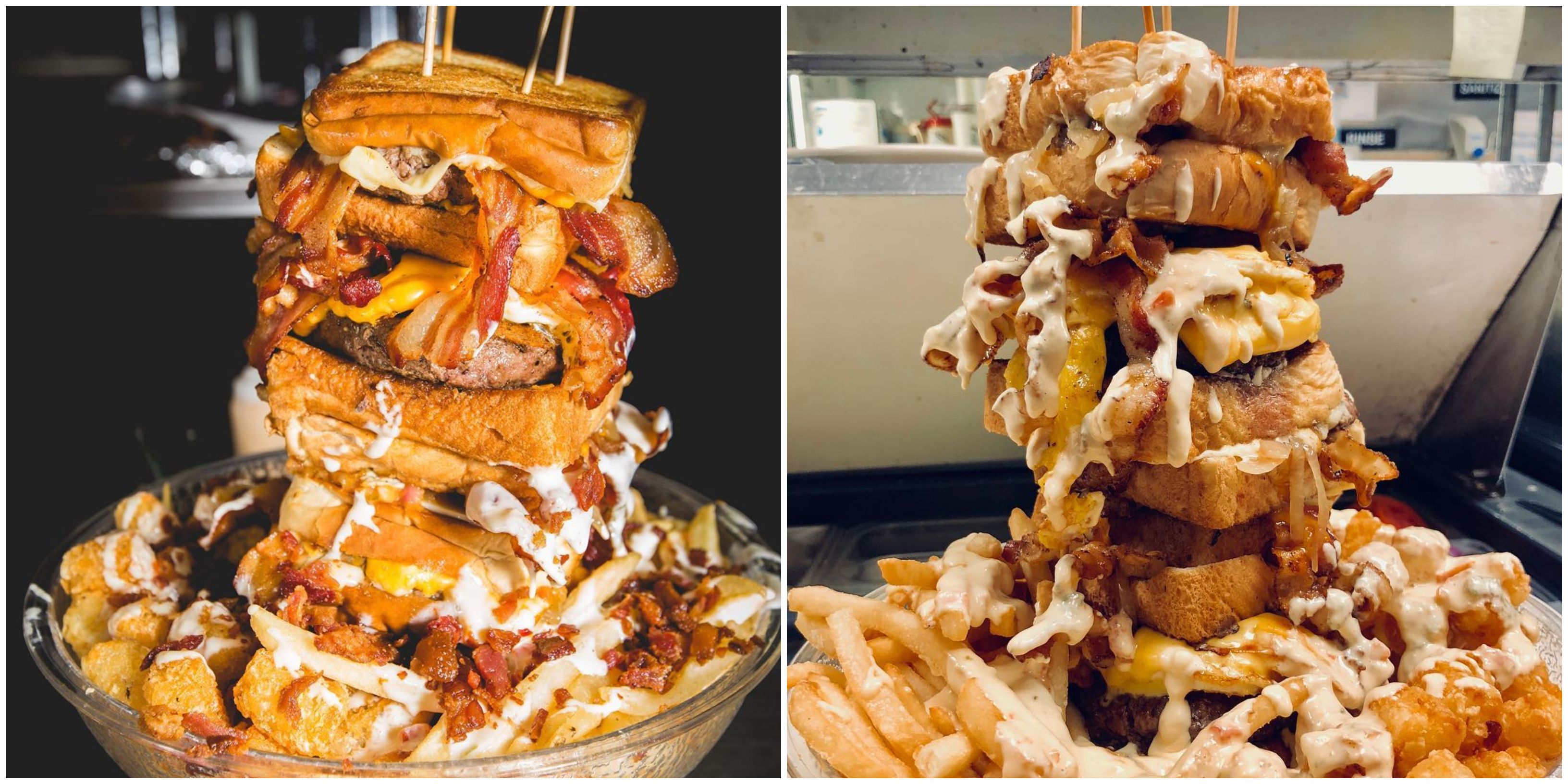 This Atlanta Restaurant Is Serving A 10 000 Calorie Burger That Only Two People Have Finished Narcity