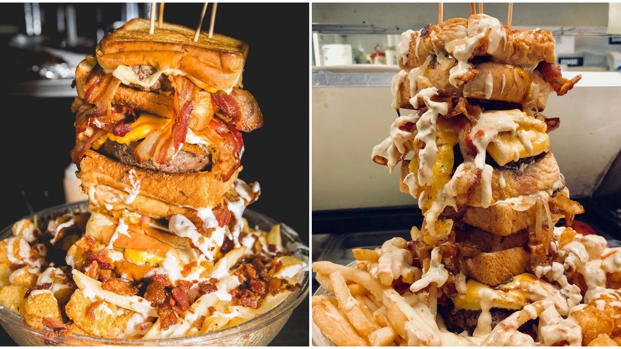 This Atlanta Restaurant Is Serving A 10 000 Calorie Burger That Only Two People Have Finished Narcity This Atlanta Restaurant Is Serving A 10 000 Calorie Burger That Only Two People Have Finished Narcity
