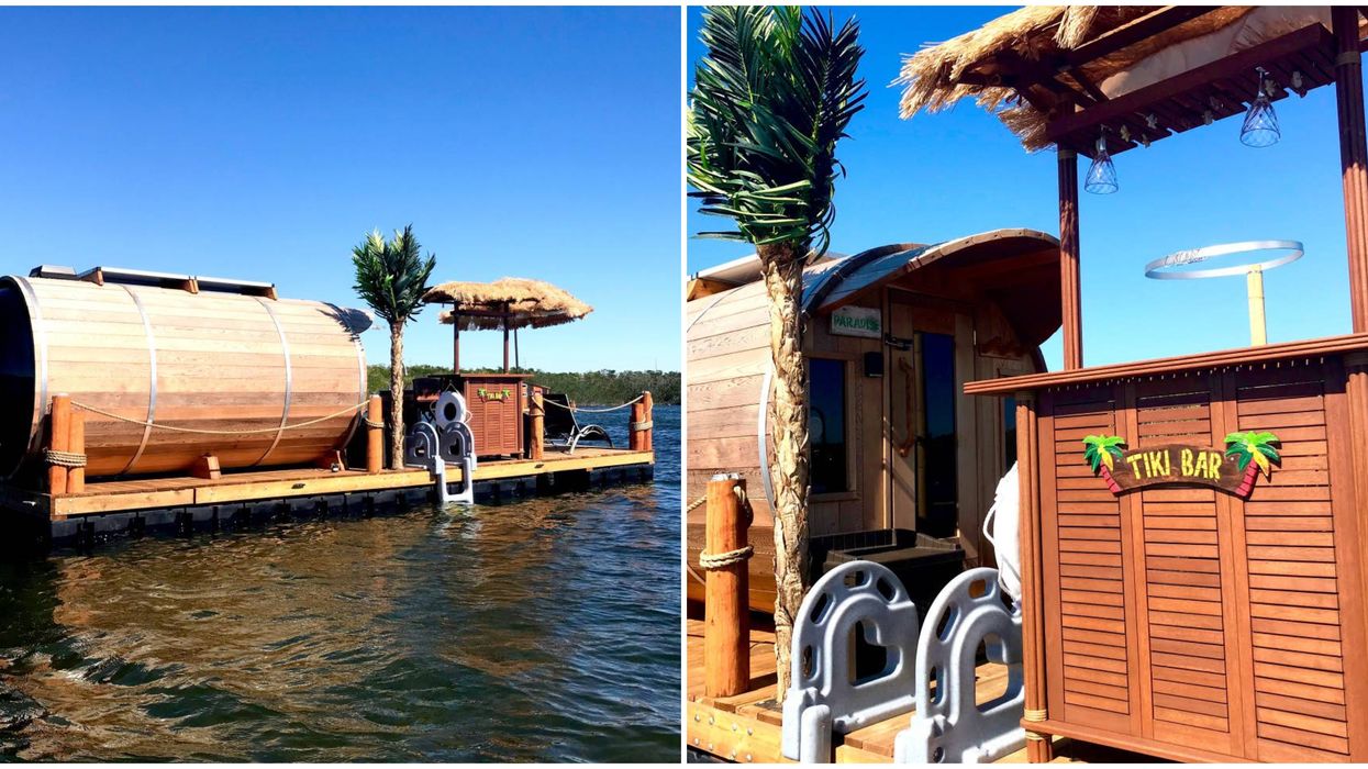 This Boathouse Airbnb In Florida Lets You Glamp On Water Narcity