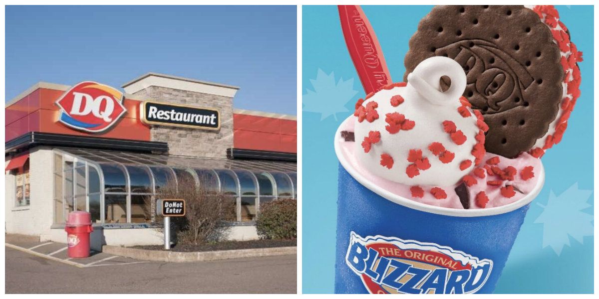 Dairy Queen Canada D'eh Blizzard Lands Lands On The Menu This Month For