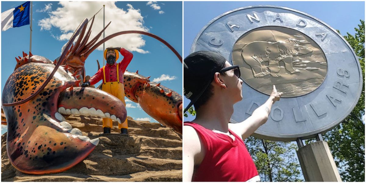 Giant Canadian Statues You Can Actually Road Trip To This Summer Narcity