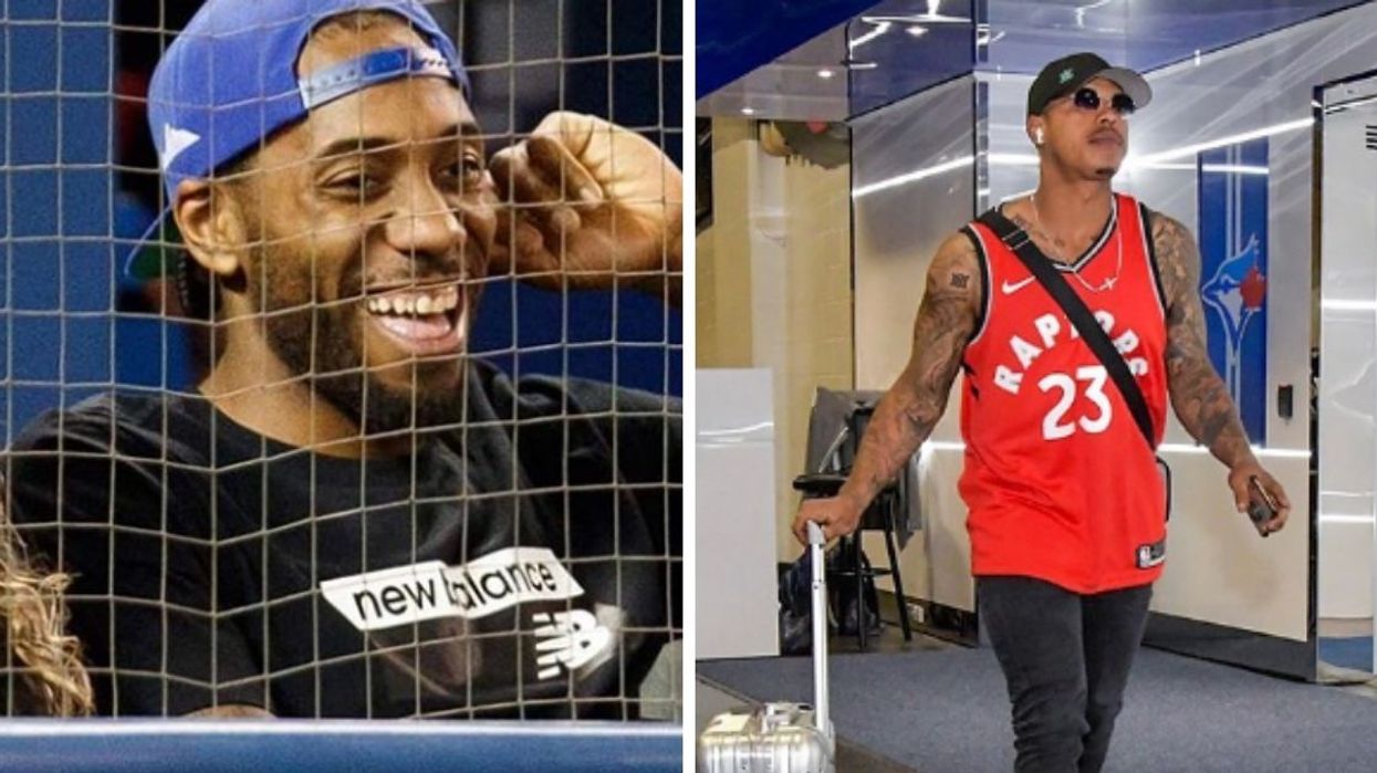 Kawhi S Blue Jays Outfit Gets A Shoutout From Marcus Stroman Their Bromance Is Undeniable Narcity Kawhi S Blue Jays Outfit Gets A Shoutout From Marcus Stroman Their Bromance Is Undeniable Narcity