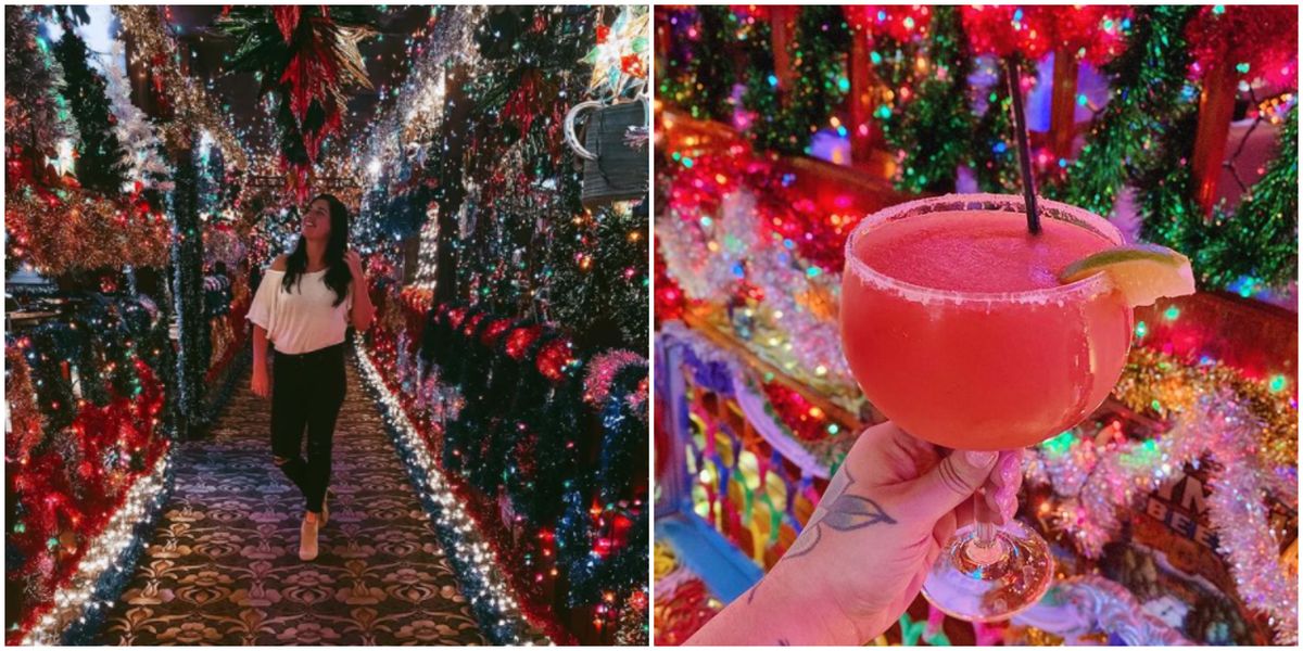 This Dallas Mexican Restaurant's Christmas Decor Makes It The Most