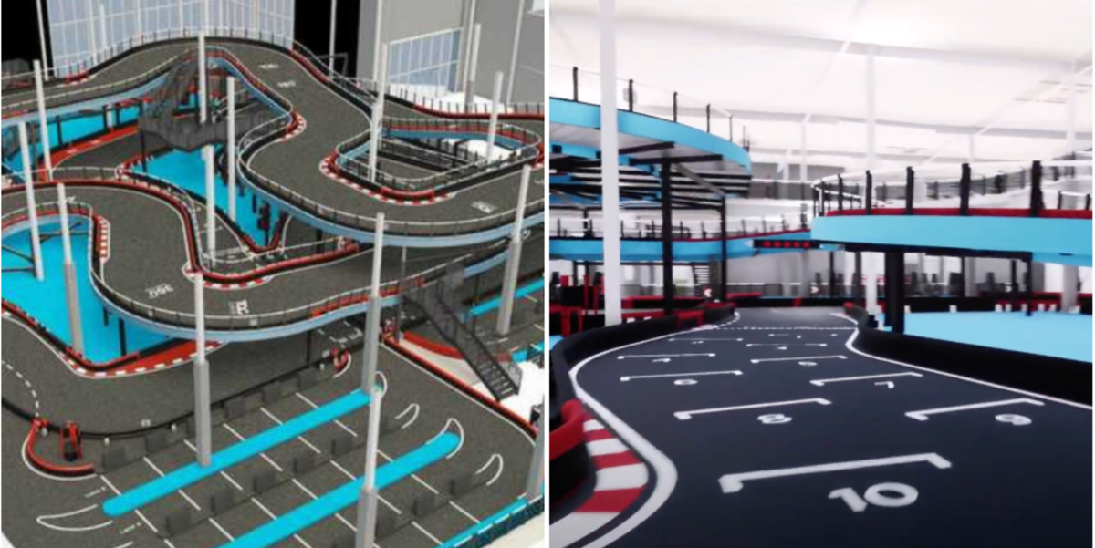 Un circuit de karting sur 3 étages arrive à SainteThérèse dès 2021