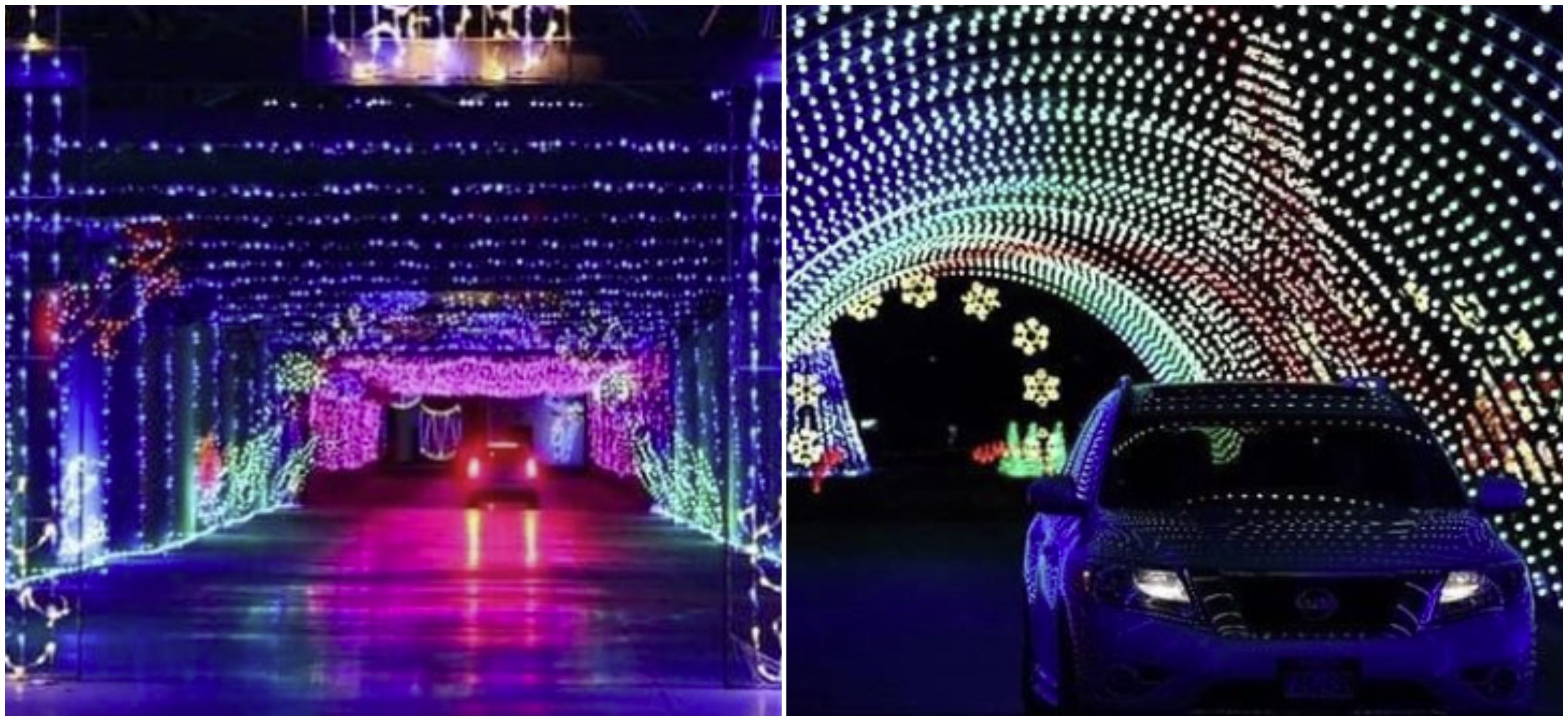 Massive DallasFort Worth Christmas Light Drive Thru Is Now Up At Texas